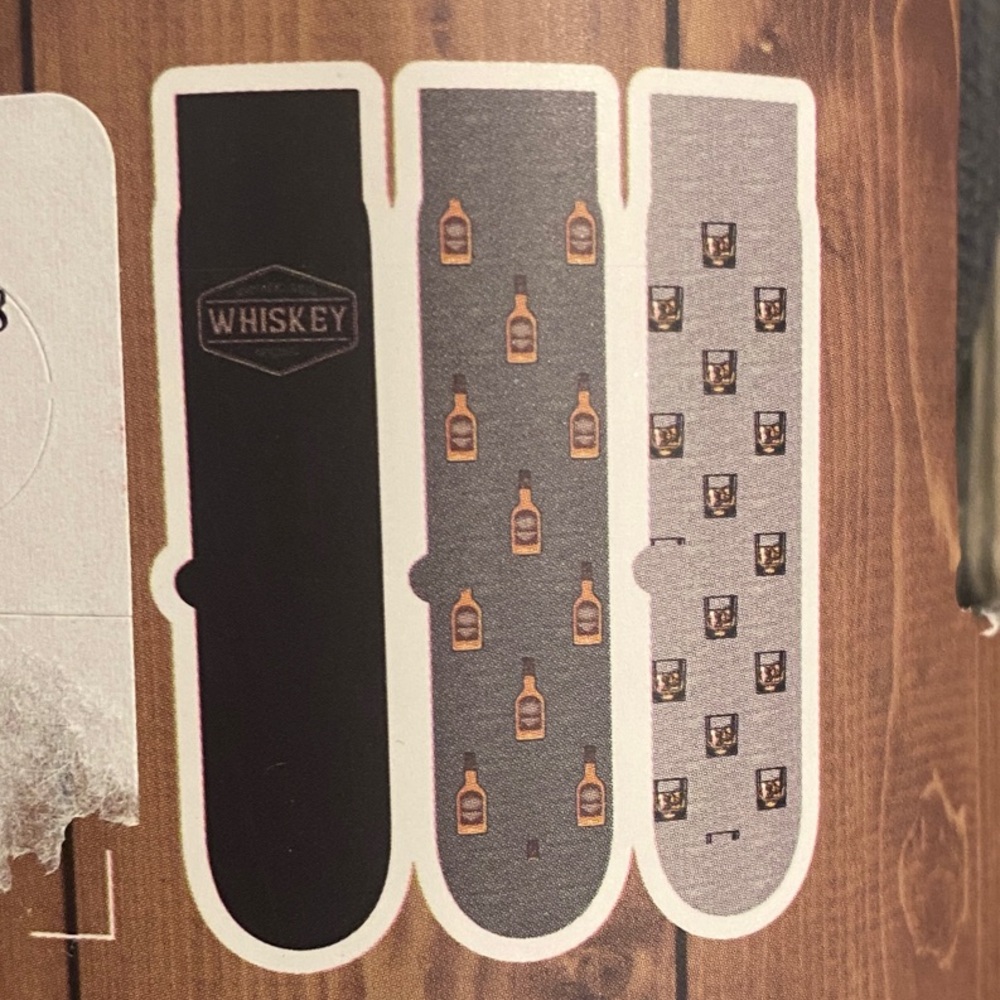Whiskey Socks Men's Gift Set 8-12 - Picture 5 of 6